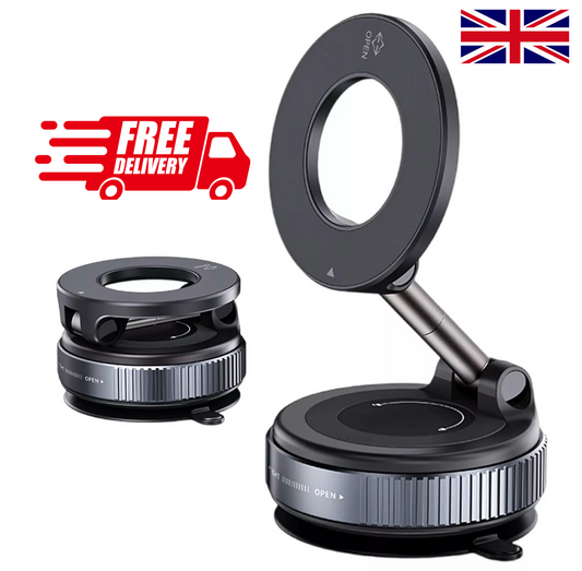 Strong Magnetic Phone Holder For Car 360° Rotation Foldable Phone Mount bracket